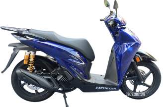 Honda SH150 Vetro Blue 2026: Phiên bản dàn áo trong suốt xanh dương “gây nghiện” dành cho người mê SH Ý
