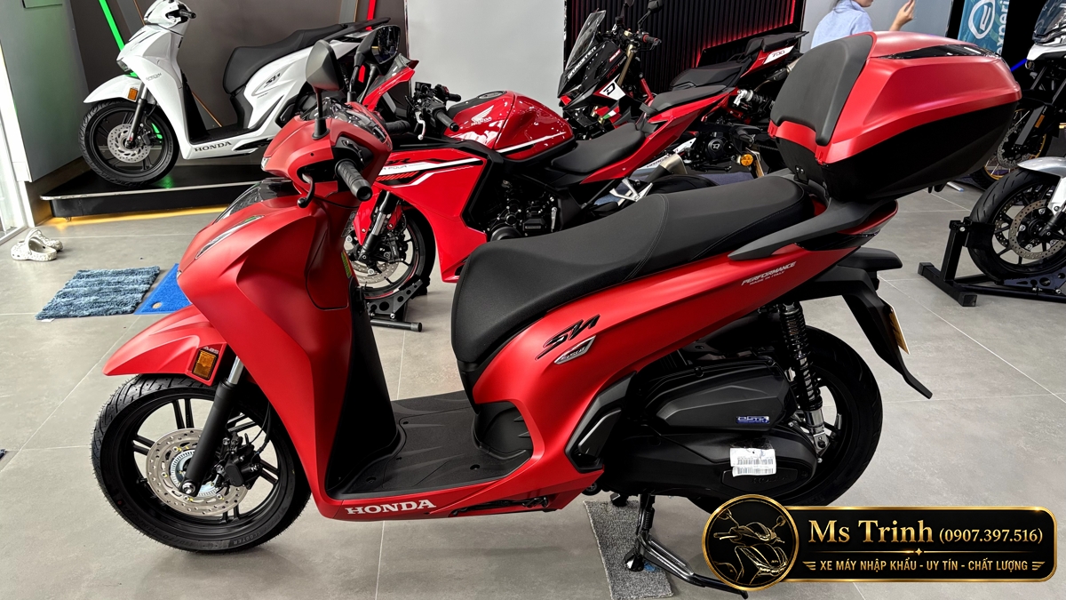 Honda SH350i Sporty 2026 màu đỏ